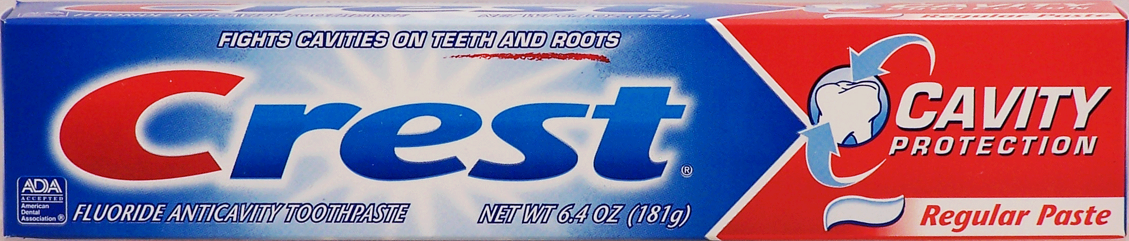 Crest  cavity protection, fluoride anticavity toothpaste, regular paste Full-Size Picture